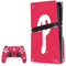 MLB Philadelphia Phillies - Solid Distressed PS5 Pro Disk Bundle  Skin